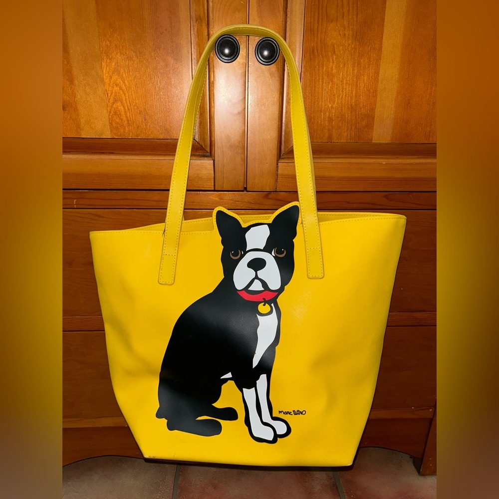 Marc Tetro Boston Terrier tote bag